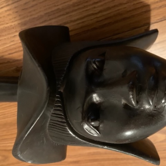 Vintage,wooden ,large ladle totem pole - Picture 2 of 4